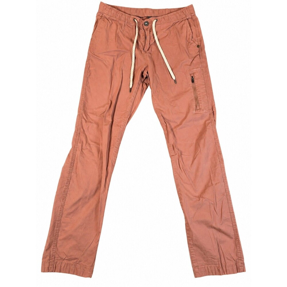 Vuori Men’s Ripstop Climber Pants Clay Drawstring Outdoor Hiking Medium